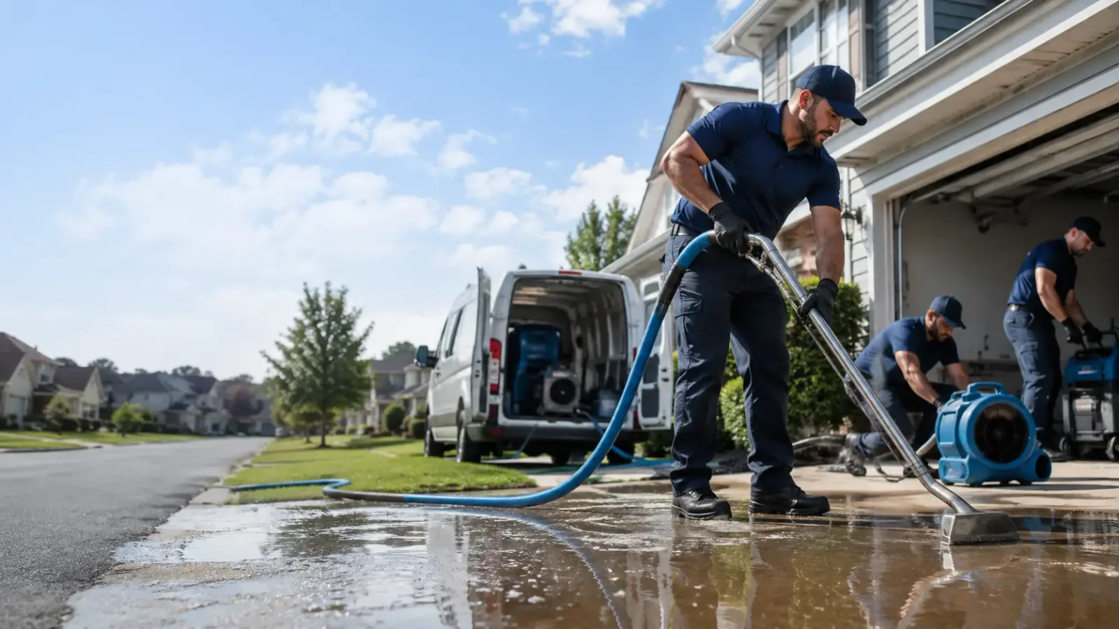 Appliance & Plumbing Failure Water Removal in Hineston, LA